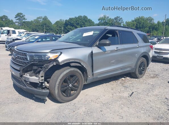 1FMSK7DH1PGA43125 2023 FORD EXPLORER Silver Передня ліва чверть