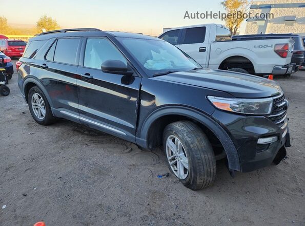 1FMSK7DH1PGA57851 2023 FORD EXPLORER Black Przód prawy