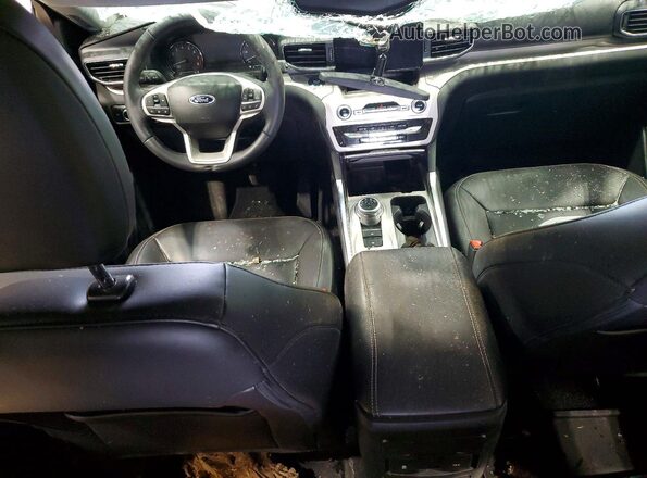 1FMSK7DH1PGB05798 2023 FORD EXPLORER Red Вид панелі приладів