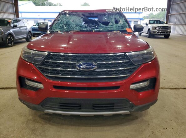 1FMSK7DH1PGB05798 2023 FORD EXPLORER Red Вид спереду