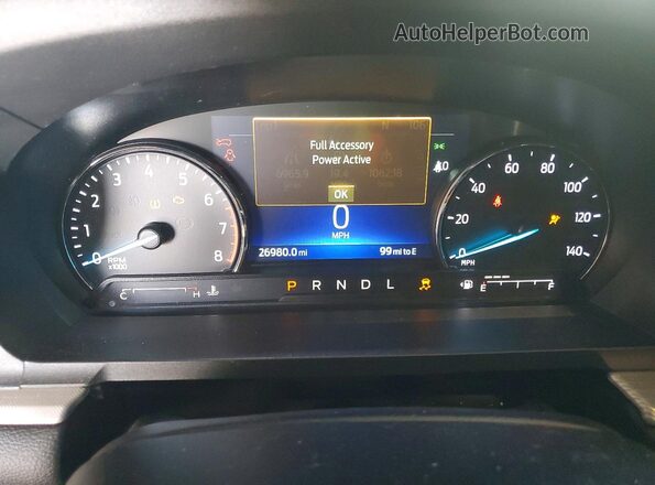 1FMSK7DH1PGC25827 2023 FORD EXPLORER Red Սարքավորումների վահանակի տեսք