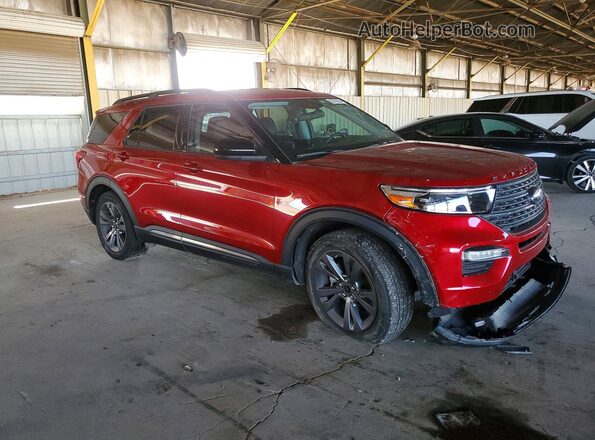 1FMSK7DH1PGC25827 2023 FORD EXPLORER Red Առջևի աջ