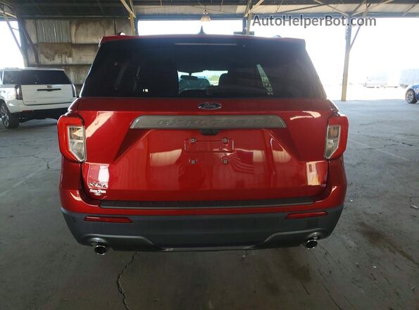 1FMSK7DH1PGC25827 2023 FORD EXPLORER Red Հետևի տեսք