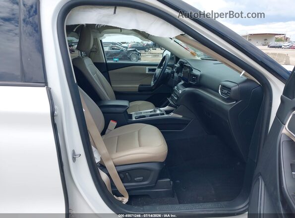 1FMSK7DH2LGA90979 2020 FORD EXPLORER White Սալոնի դիմացի տեսք