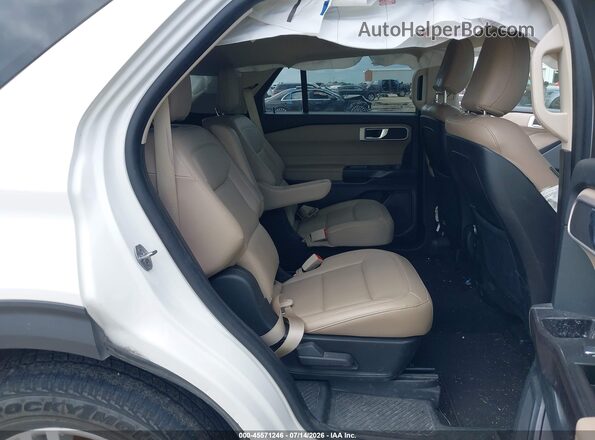 1FMSK7DH2LGA90979 2020 FORD EXPLORER White VIN կոդի պիտակի տեսք