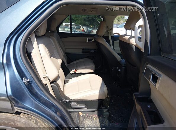1FMSK7DH2LGB79998 2020 FORD EXPLORER Синий Вид наклейки с VIN-кодом