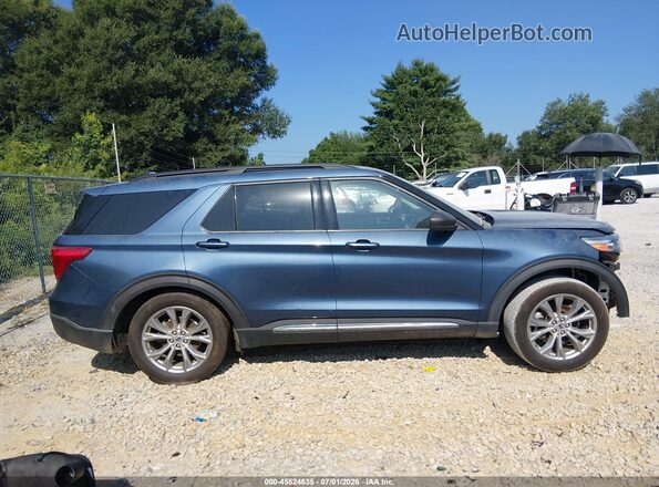 1FMSK7DH2LGB79998 2020 FORD EXPLORER Синий Вид задней части салона