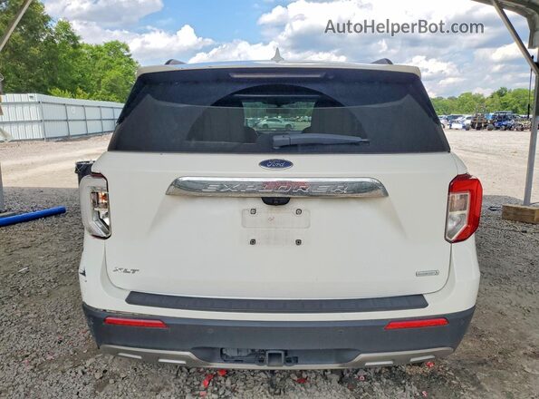 1FMSK7DH2LGC07170 2020 FORD EXPLORER White Vista trasera