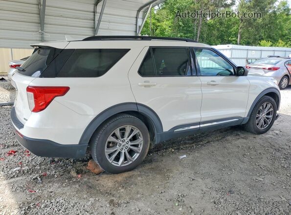 1FMSK7DH2LGC07170 2020 FORD EXPLORER White Trasero derecho