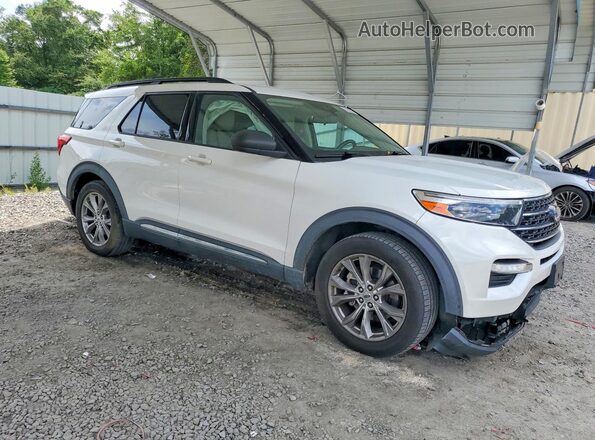 1FMSK7DH2LGC07170 2020 FORD EXPLORER White Delantero derecho