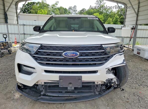 1FMSK7DH2LGC07170 2020 FORD EXPLORER White Vista frontal