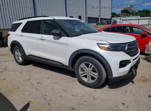 1FMSK7DH2LGC82595 2020 FORD EXPLORER White Front right