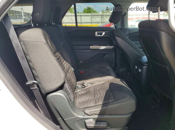 1FMSK7DH2LGC82595 2020 FORD EXPLORER White Rear interior view