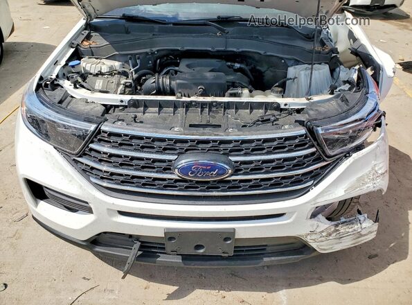 1FMSK7DH2LGC82595 2020 FORD EXPLORER White Engine compartment view