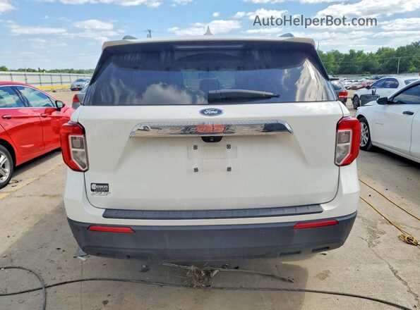 1FMSK7DH2LGC82595 2020 FORD EXPLORER White Rear view