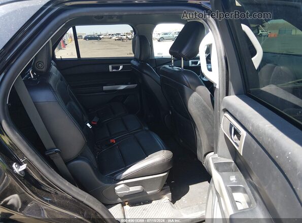 1FMSK7DH2LGC82628 2020 FORD EXPLORER Black VIN კოდის სტიკერის ხედი