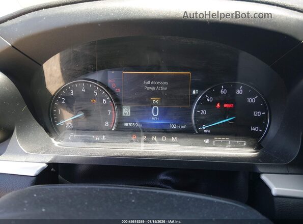 1FMSK7DH2LGC82628 2020 FORD EXPLORER Black უკანა სავარძლების ხედი