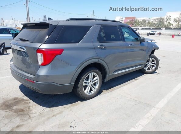 1FMSK7DH2MGA62715 2021 FORD EXPLORER Gray უკანა მარჯვენა