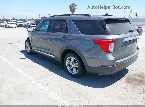 1FMSK7DH2MGA62715 2021 FORD EXPLORER Gray უკანა მარცხენა