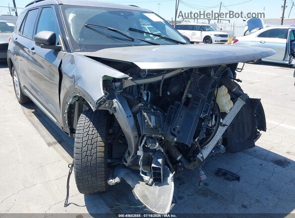 1FMSK7DH2MGA62715 2021 FORD EXPLORER Gray უკანა სალონის ხედი
