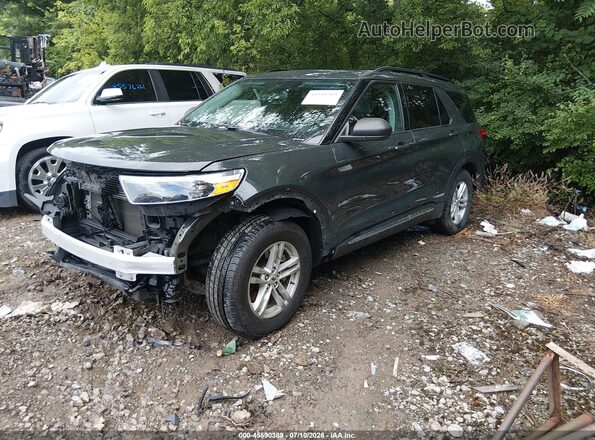 1FMSK7DH2NGA82108 2022 FORD EXPLORER Green Front left