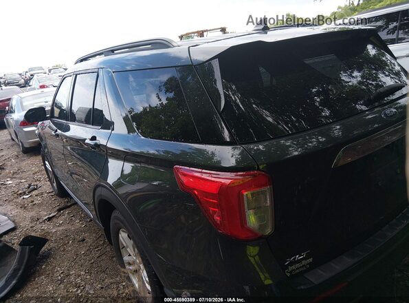 1FMSK7DH2NGA82108 2022 FORD EXPLORER Green Rear left