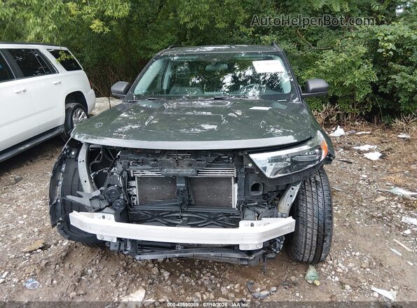 1FMSK7DH2NGA82108 2022 FORD EXPLORER Green Rear interior view