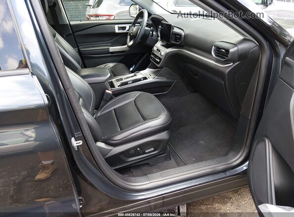 1FMSK7DH2NGB69877 2022 FORD EXPLORER Синий Вид салона спереди