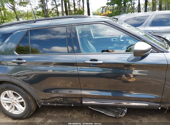1FMSK7DH2NGB69877 2022 FORD EXPLORER Синий Панорамный вид салона 360°