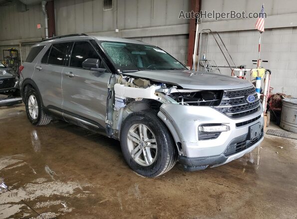 1FMSK7DH2PGA70060 2023 FORD EXPLORER Серебряный Панорамный вид салона 360°