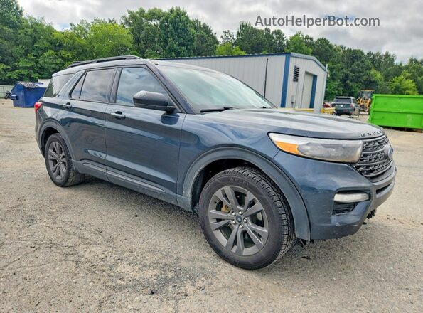 1FMSK7DH2PGC13086 2023 FORD EXPLORER Blue წინა მარჯვენა