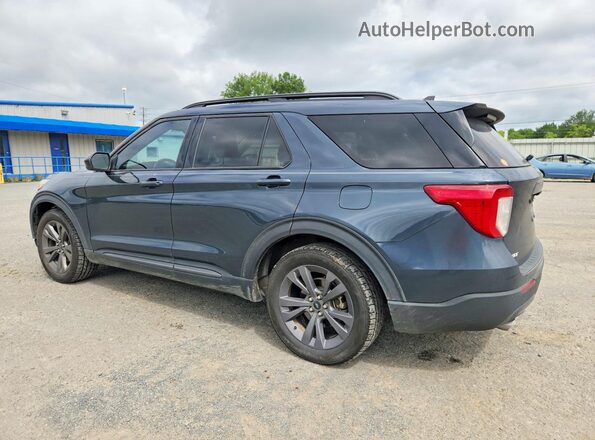 1FMSK7DH2PGC13086 2023 FORD EXPLORER Blue უკანა მარცხენა