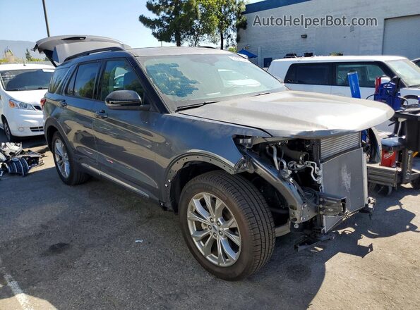 1FMSK7DH2RGA76931 2024 FORD EXPLORER Gray Przód prawy