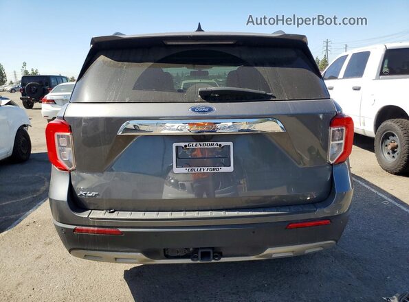 1FMSK7DH2RGA76931 2024 FORD EXPLORER Gray Widok z tyłu