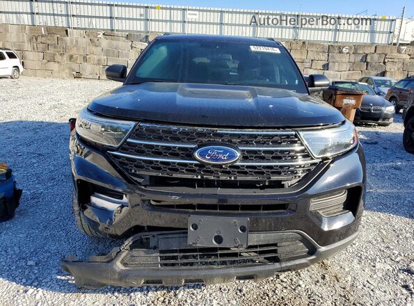 1FMSK7DH3LGA36820 2020 FORD EXPLORER Black Դիմացի տեսք
