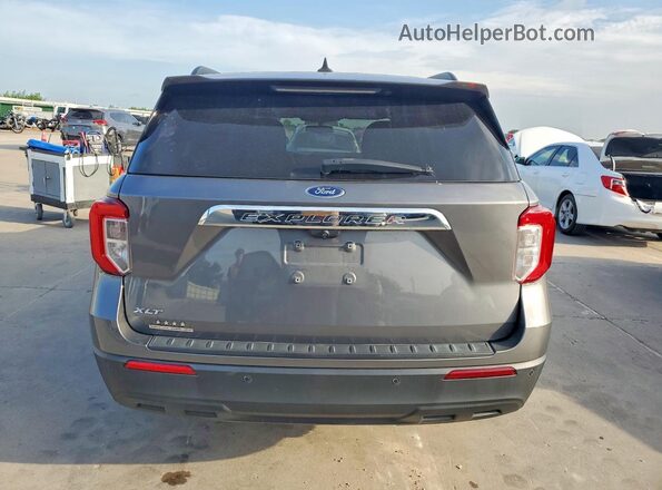 1FMSK7DH3MGA71066 2021 FORD EXPLORER Серый Вид спереди