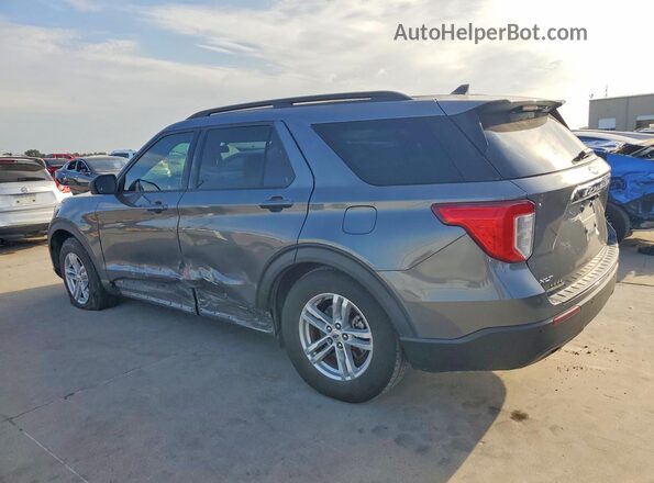 1FMSK7DH3MGA71066 2021 FORD EXPLORER Серый Задняя левая четверть