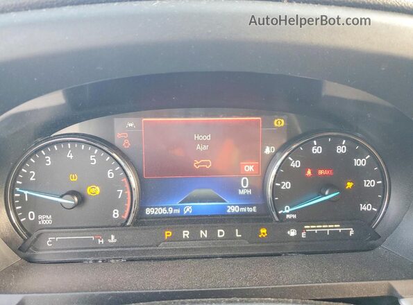 1FMSK7DH3MGA71066 2021 FORD EXPLORER Серый Вид панели приборов