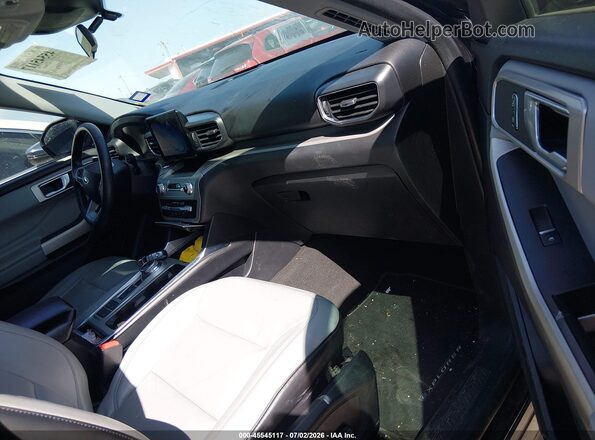 1FMSK7DH3MGA82228 2021 FORD EXPLORER Black Widok wnętrza z przodu