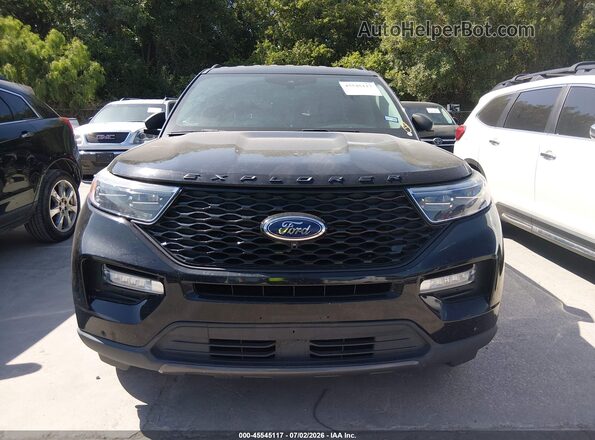 1FMSK7DH3MGA82228 2021 FORD EXPLORER Black Widok wnętrza z tyłu