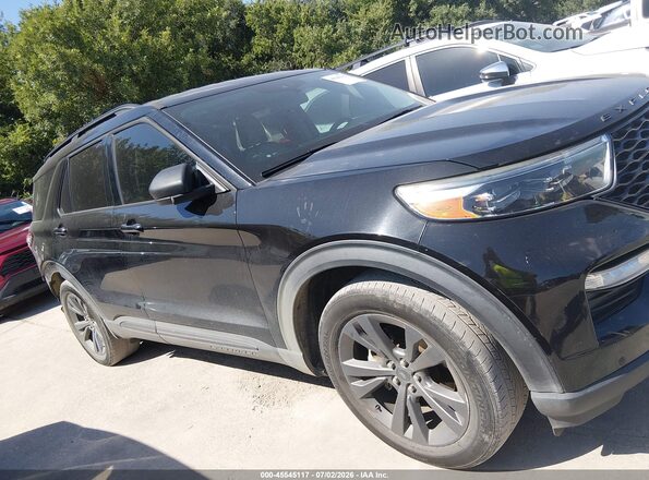 1FMSK7DH3MGA82228 2021 FORD EXPLORER Black Widok wnętrza 360 stopni