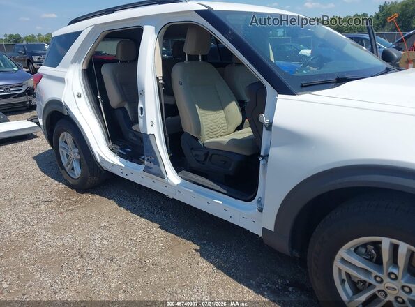 1FMSK7DH3MGB76089 2021 FORD EXPLORER White Widok z przodu