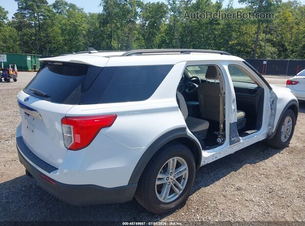 1FMSK7DH3MGB76089 2021 FORD EXPLORER White Tył prawy