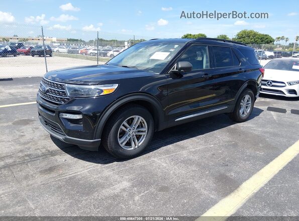 1FMSK7DH3NGA39610 2022 FORD EXPLORER Black Front left