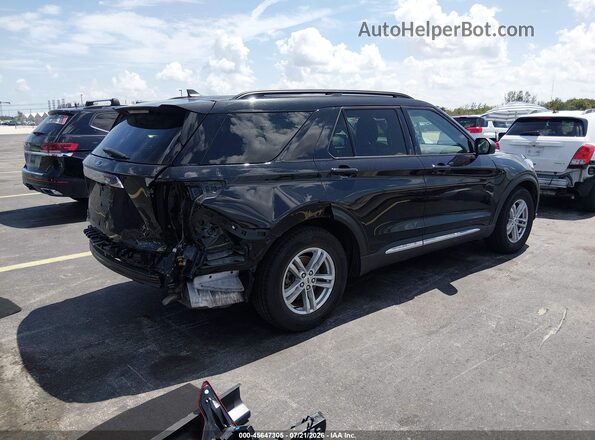 1FMSK7DH3NGA39610 2022 FORD EXPLORER Black Rear right
