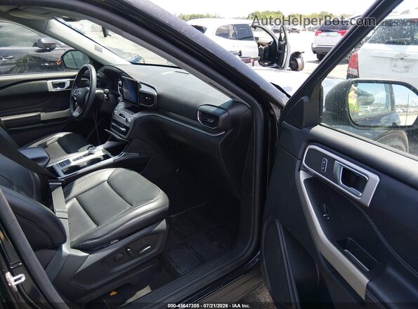 1FMSK7DH3NGA39610 2022 FORD EXPLORER Black Front interior view