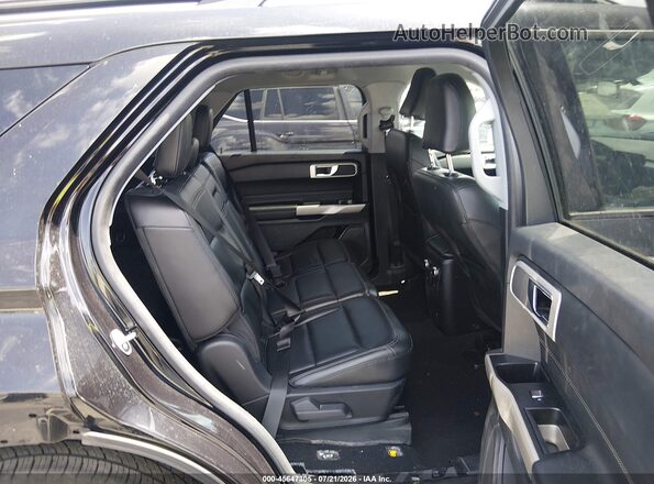 1FMSK7DH3NGA39610 2022 FORD EXPLORER Black VIN sticker view