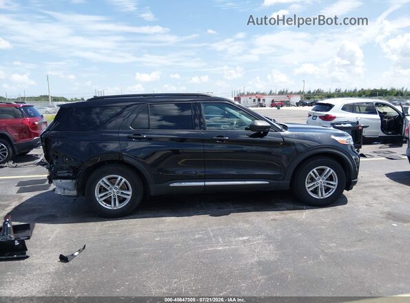 1FMSK7DH3NGA39610 2022 FORD EXPLORER Black 360 interior view
