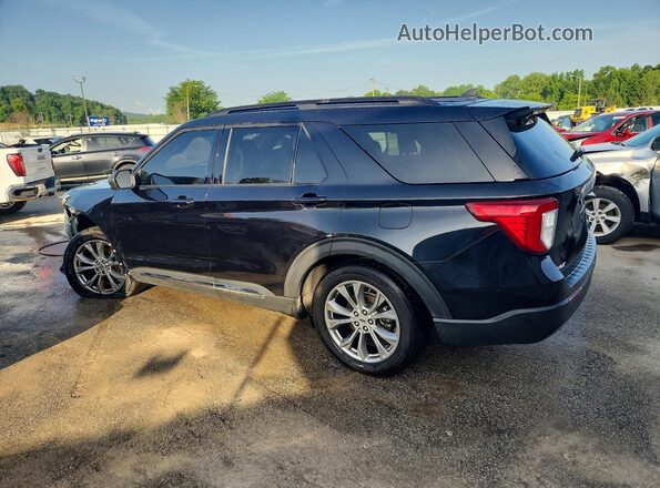 1FMSK7DH3NGA87768 2022 FORD EXPLORER Black Задня ліва чверть