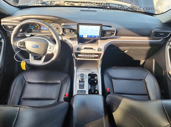 1FMSK7DH3NGA87768 2022 FORD EXPLORER Black Вид панелі приладів